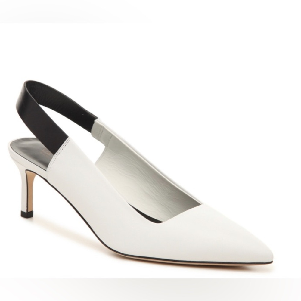 Via Spiga Womens Blake Porcelain White Size 9M Pumps🤍